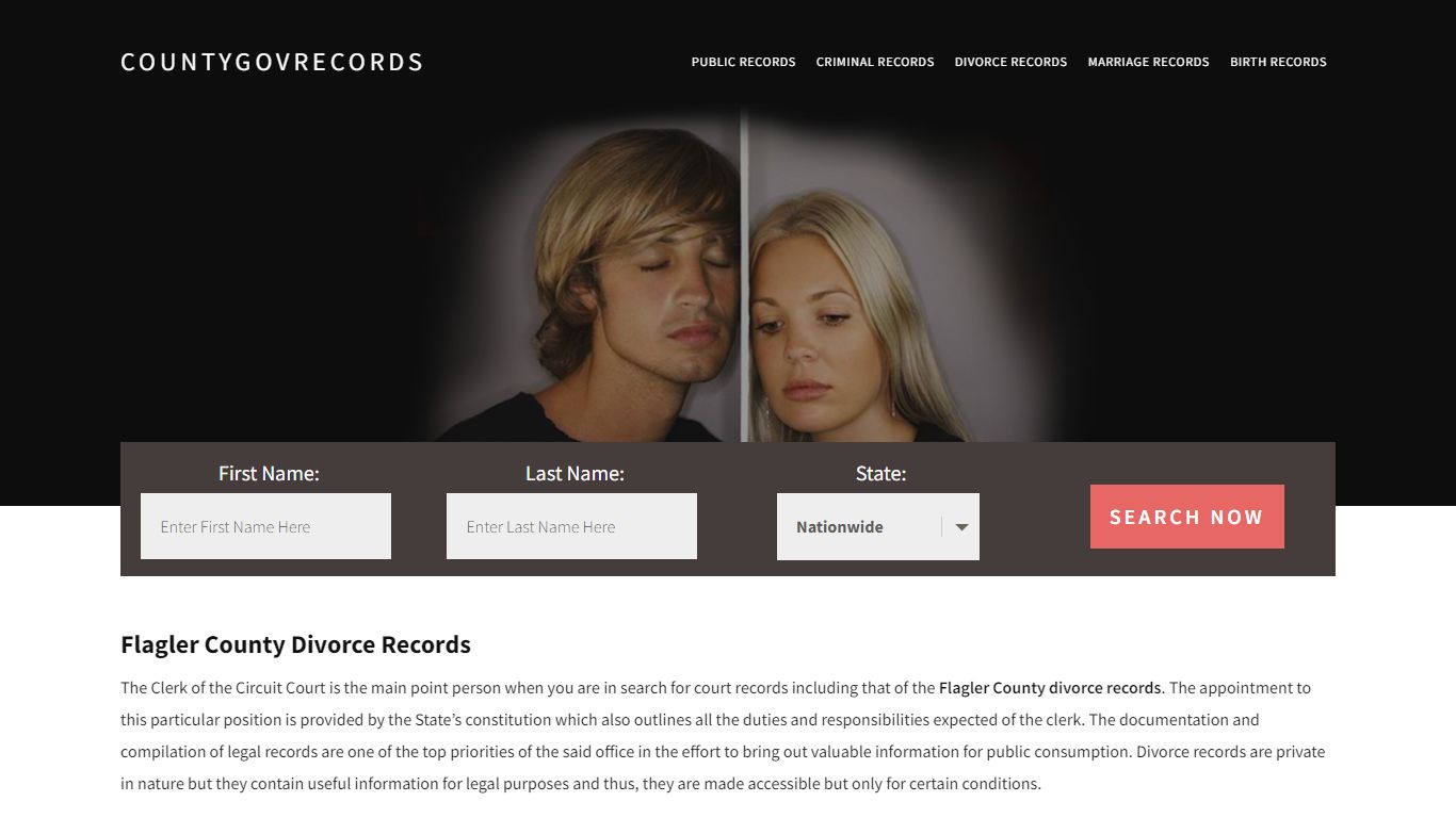 Flagler County Divorce Records | Enter Name and Search|14 Days Free